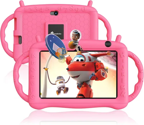 Miniatura 8 de Tableta para niños de 7 pulgadas, tableta para niños de 3 a 7 años, tableta de aprendizaje educativo Android 12, 2 GB de RAM+32 GB de ROM, control