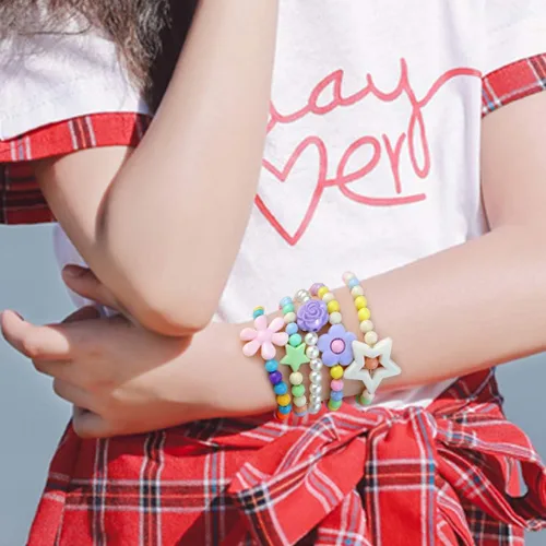 Miniatura 5 de obmwang Juego de 20 pulseras y collar de princesa, disfraz de adolescente, joyería de juego para mujeres, disfraces de disfraces, recuerdos de fiesta