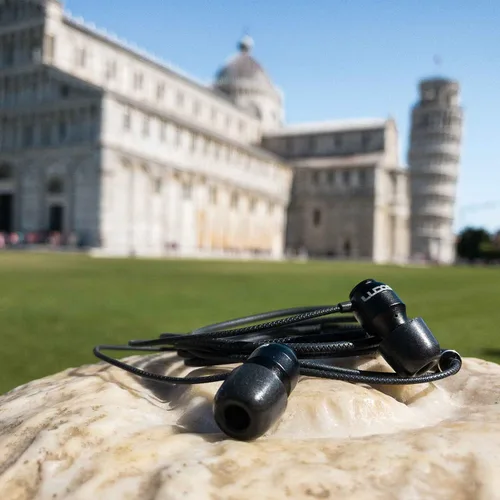 Miniatura 5 de Auriculares con cable Ludos Clamor, auriculares intraaurales, 5 años de garantía, auriculares con micrófono, auriculares con aislamiento de ruido