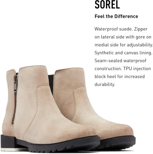 Miniatura 3 de SOREL Botas impermeables Emelie II con cremallera para mujer