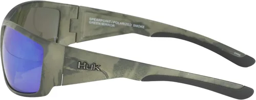 Miniatura 3 de HUK Gafas de sol, lentes polarizadas con marcos de rendimiento, gafas de sol para pesca, deportes y exteriores (punta de lanza) Espejo