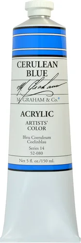 Miniatura 49 de M. Graham - Pintura acrílica de tubo de 2 onzas, carmesí Alizarin Alizarin Crimson