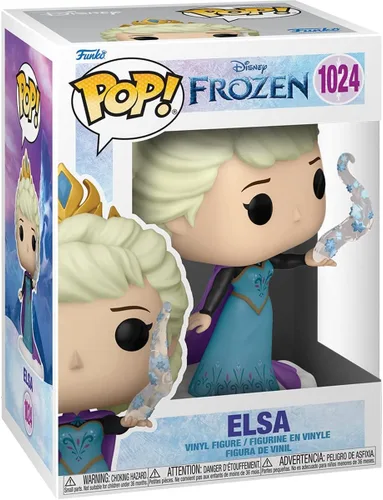 Miniatura 3 de POP Disney: Ultimate Princess - Figura de vinilo de Elsa Funko (con funda protectora de caja compatible), multicolor, 3.75 pulgadas