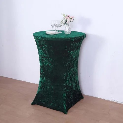 Miniatura 16 de Efavormart - Funda para mesa de cóctel, color beige