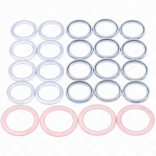 Miniatura 10 de Rexka Kit de juntas de servicio diferencial y de transferencia de 12 piezas compatible con Toyota Lexus 4Runner Land Cruiser Tundra Tacoma FJ