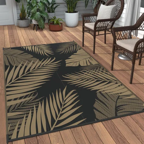 Miniatura 28 de GENIMO - Tapete reversible e impermeable para patios y exteriores, oferta, paja de plástico, para áreas grandes, campamentos, RV, pícnics, terrazas