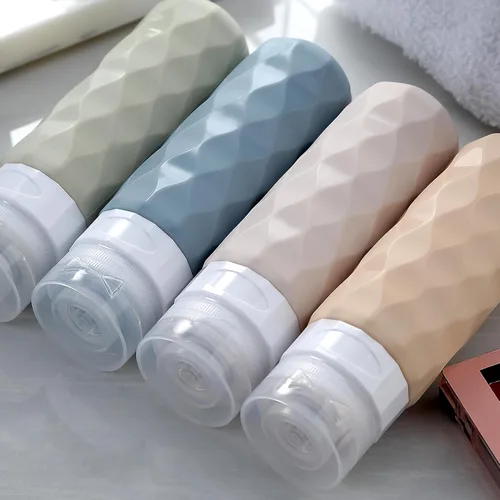 Miniatura 5 de Gemice Botellas de viaje para artículos de tocador, botellas de viaje portátiles de 3 onzas aprobadas por la Tsa, sin BPA, a prueba de fugas