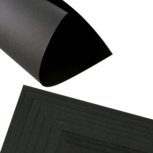 Miniatura 5 de Cartulina negra – 12 x 12 pulgadas, 85 libras, papel de cartulina perfecta para álbumes de recortes, manualidades, tarjetas de visita, 30 hojas