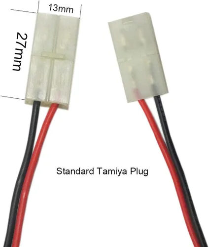 Miniatura 7 de Batería de repuesto recargable RC Ni-Mh de 7.2V 3800mAh con conector Tamiya estándar para automóviles RC, barcos y robots (1 unidad)
