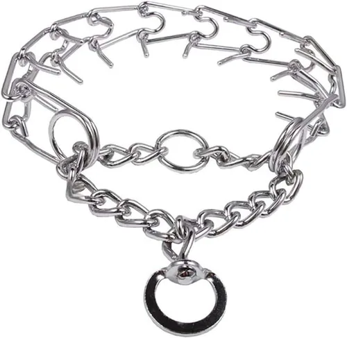 Miniatura 9 de Darkyazi Collar duradero de acero inoxidable ajustable para entrenamiento de mascotas para perros medianos y grandes (pequeño (paquete de 2)