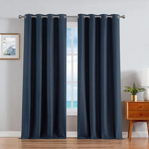 Miniatura 14 de Nautica Cortinas opacas para el hogar, Providence Ultimate Blackout Classics, cortinas térmicas de privacidad para dormitorio o sala de estar, juego
