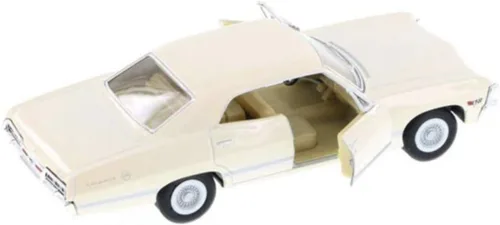 Miniatura 2 de KiNSMART - Modelo a escala 1/43 compatible con Chevrolet Impala 1967 (blanco)