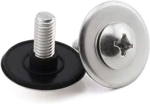 Miniatura 3 de Paquete de 2 pomos universales para tapa de olla, silicona anticalor de 2.2 pulgadas, repuesto de base de utensilios de cocina, mango circular