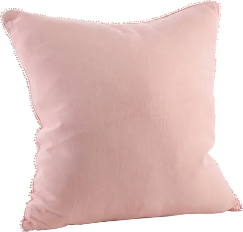 Miniatura 11 de SARO LIFESTYLE Almohada de diseño Pom Pom con relleno de plumón