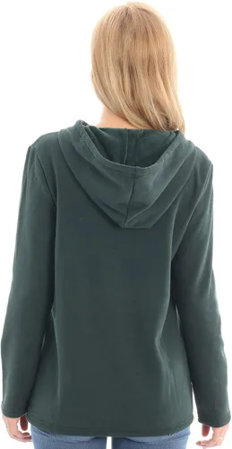 Miniatura 38 de Bearsland - Sudadera de lactancia y maternidad para mujer, con bolsillos y capucha