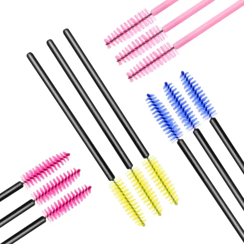 Miniatura 5 de 200 cepillos desechables para pestañas para extensión de pestañas, varitas de maquillaje para cejas para suministros de extensión de pestañas