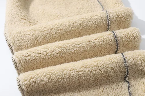 Miniatura 6 de Gihuo Pantalones de forro polar cálidos de invierno para hombre
