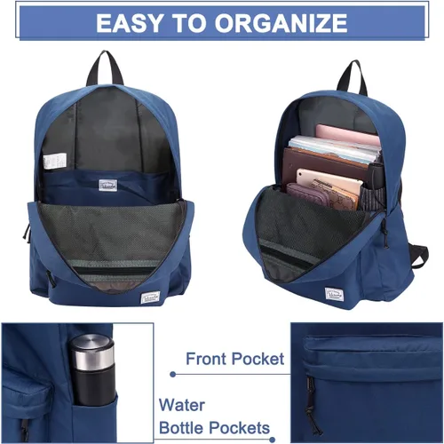 Miniatura 3 de Mochila ligera Vaschy, de 5.28 galones, impermeable, plegable para deportes como senderismo, Azul, M