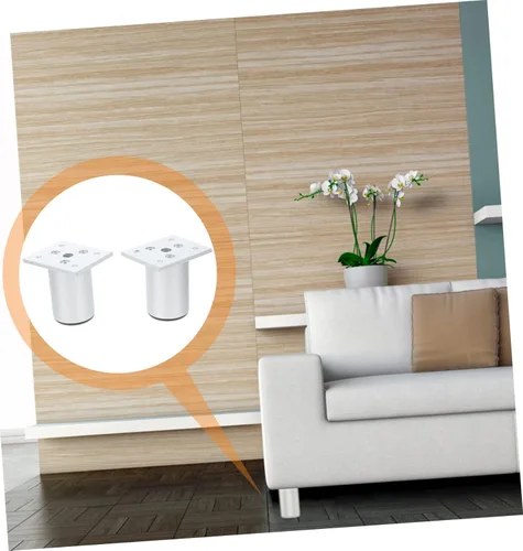 Miniatura 9 de OSALADI Patas ajustables de los muebles 2pcs patas de mesa modernas para el gabinete de la TV del aparador