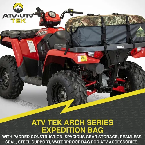 Miniatura 2 de ATV TEK Arch Series Bolsa de expedición para caza y pesca, bolsa de carga para la parte trasera de ATV/UTV - Kings Mountain Shadow Camo