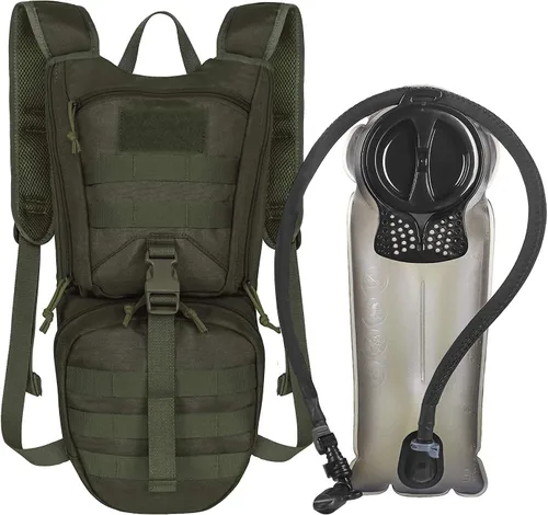 Miniatura 7 de Unigear Mochilas Tácticas de Hidratación 1050D con Vejiga de Agua de 3L, Paquete de Aislamiento Térmico Mantiene el Líquido Fresco hasta por 4 Horas