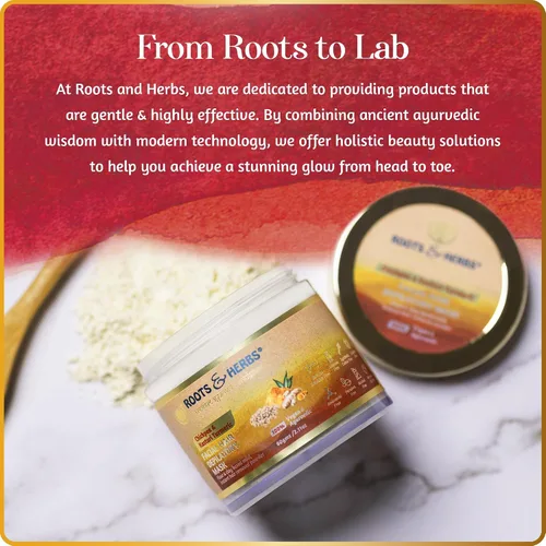 Miniatura 5 de Chickpea & Kasturi Turmeric - Polvo de depilación facial para hombres y mujeres, mentón, mandíbula y labios superiores, máscara depiladora