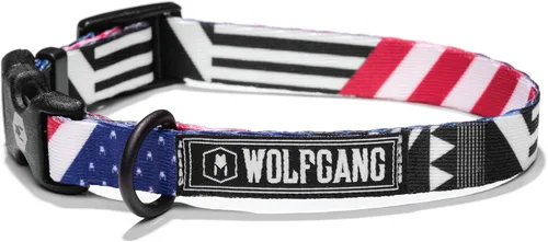 Miniatura 40 de Wolfgang Man & Beast - Collar de cincha para perros de tamaño pequeño, mediano y grande Estampado OverLand