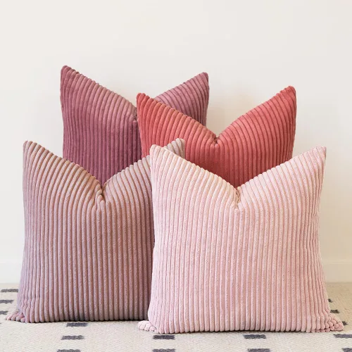 Miniatura 12 de LANANAS Fundas de almohada neutrales para sofá de 18x18 pulgadas, juego de 4 fundas decorativas de estilo granja boho para sala de estar, sofá