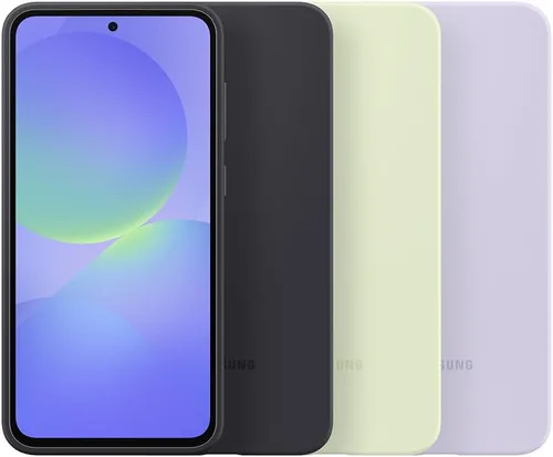 Miniatura 6 de Samsung Galaxy - Funda de silicona oficial para Galaxy A36, color negro