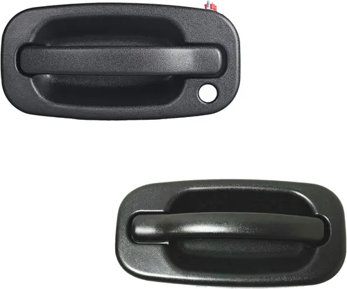 Miniatura 13 de Manija de puerta exterior sin llave, compatible con Chevy Silverado Suburban Tahoe Avalanche 1999-2007, GMC Sierra Yukon, Cadillac Escalade, lado