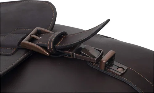 Miniatura 4 de Kenneth Cole REACTION Show Business - Bolsa de mensajero de cuero colombiano para portátil de negocios de 16 pulgadas