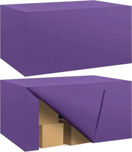 Miniatura 38 de Paquete de 2 manteles ajustados para mesa rectangular de 4 pies, 48 x 24 pulgadas, cubiertas de mesa verde manzana, tela de poliéster resistente al