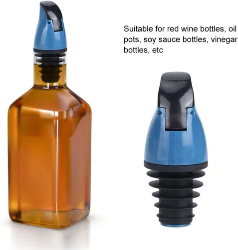 Miniatura 2 de Boquillas para verter aceite, boquilla de aceite de oliva, boquilla dispensadora de aceite de oliva, tapones y vertedores, dispensador de tapón