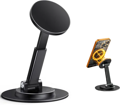 Miniatura 14 de Mizi Soporte para teléfono celular, ángulo y altura ajustable, soporte de teléfono de escritorio compatible con iPhone 17/16/15 Pro Max, Samsung