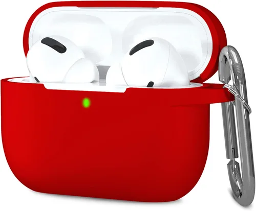 Miniatura 13 de Funda de silicona con iluminación nocturna para AirPods Pro, Hamile con llavero para Apple Airpod Pro 1ª/2ª generación 2019 2022, para mujeres