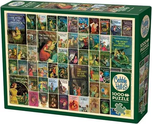 Miniatura 4 de Cobble Hill - Rompecabezas de 1000 piezas, Nancy Drew, póster de muestra incluido