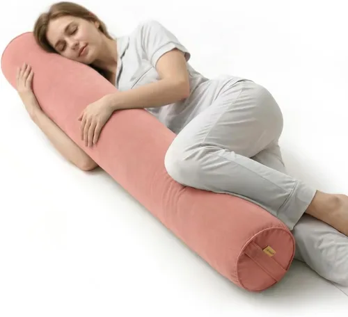 Miniatura 16 de Almohada de Abrazo – Almohada Corporal para Adultos, Almohada de Apoyo Larga para la Cama, Suave y Soportiva para un Sueño Reparador, 39.37 x 7.87