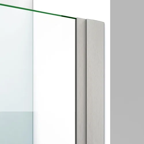 Miniatura 11 de DreamLine Elegance-LS SHDR-4328300-04 - Puerta de ducha pivotante sin marco de 56 3/4 - 58 3/4 pulgadas de ancho x 72 pulgadas de alto en níquel