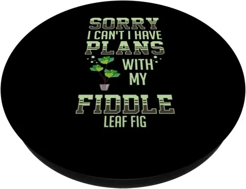 Miniatura 2 de Fiddle Leaf Fig Ficus Lyrata Care Árbol Plantas Suelo Interior PopSockets intercambiables PopGrip