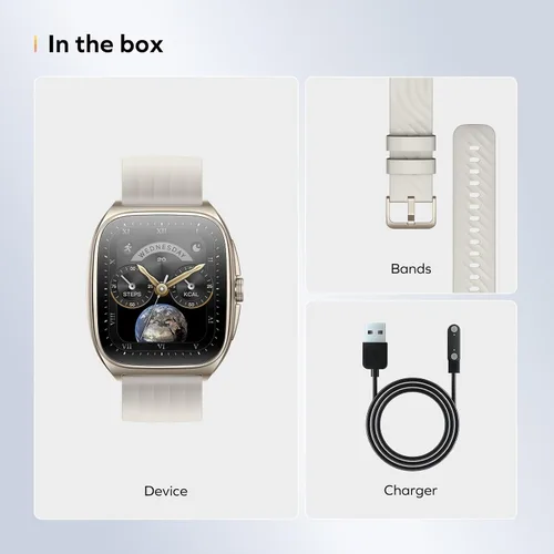 Miniatura 7 de MOMAX Reloj inteligente para mujeres y hombres, pantalla AMOLED de 1.85 pulgadas y llamada Bluetooth, rastreador de actividad física con más de 100