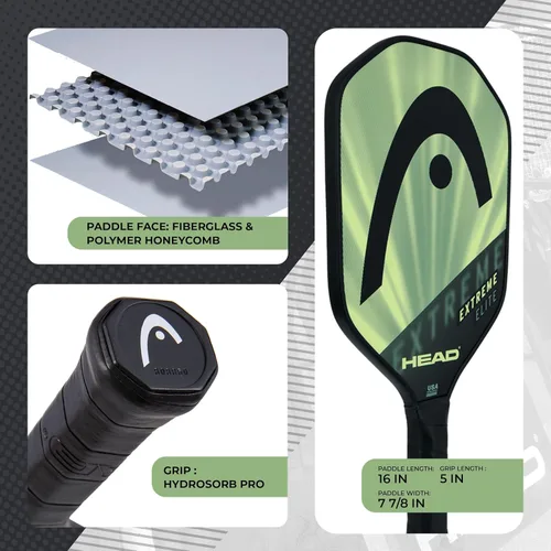 Miniatura 4 de HEAD Extreme Elite Paddle Negro