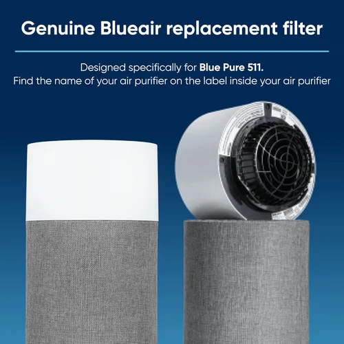 Miniatura 2 de BLUEAIR Filtro Genuino para Purificador de Aire Blue Pure 511
