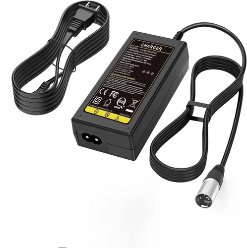 Cargador de batería para patinete de 44V 1.5A (para batería de plomo ácido de 36V) Razor MX500 MX650 SX500, Schwinn S600 S750 S1000 X1000, IZIP I600