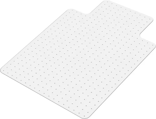 Miniatura 9 de SALLOUS Tapete para silla para alfombra, 36 x 48 pulgadas, tapete resistente para silla de oficina con labio, tapete para silla