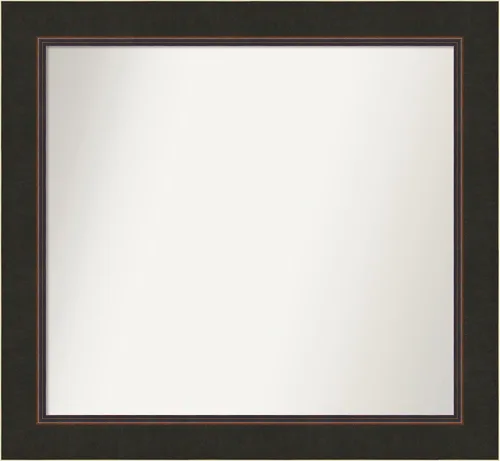 Miniatura 75 de Amanti Art Espejo personalizado, espejo de baño de bronce Milano, espejo de pared o espejo de tocador de baño sobre el fregadero