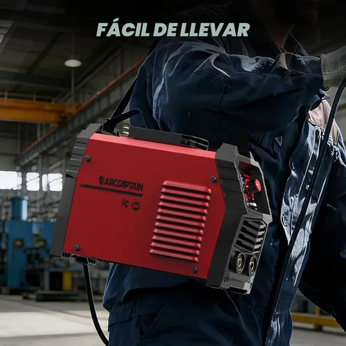 Miniatura 7 de ARCCAPTAIN Soldador de Electrodo 110V 130A Mini Soldador, Máquina de Soldadura MMA ARC Portátil para Solo Un Paso, Máquina de Soldadura Inversora