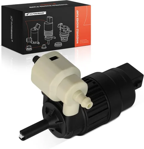 Miniatura 10 de A-Premium Bomba de limpiaparabrisas compatible con Chevrolet Equinox y Volkswagen Passat, Golf, GTI, e-Golf, EuroVan y Jeep Renegade y Fiat 500