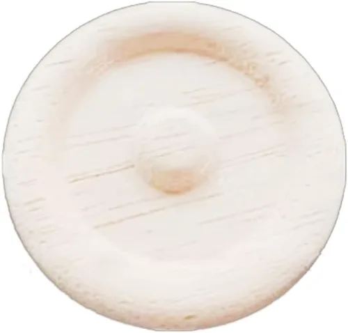 Miniatura 11 de 4 piezas de apliques de madera redondos para decoración de muebles de puerta de cama, decoración de gabinete de madera, decoración de muebles sin 8