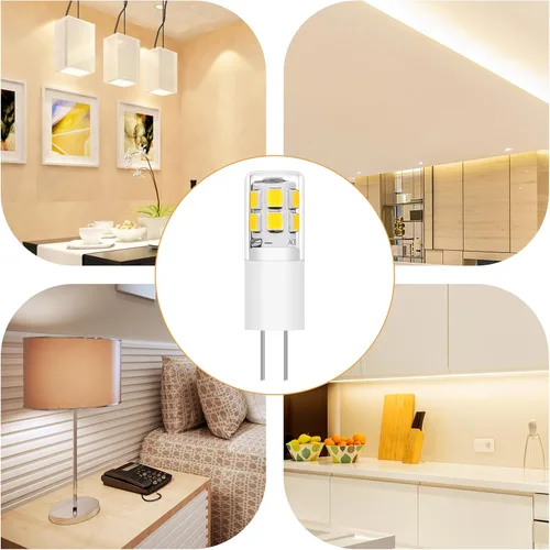 Miniatura 7 de I-SHUNFA Bombilla LED G4 CA 120V Blanco Frío Paquete de 10