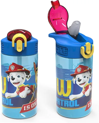 Miniatura 23 de Zak Designs Marvel Spider Man - Botella de agua para niños con cubierta de boquilla y aro de transporte, hecha de plástico duradero, diseño